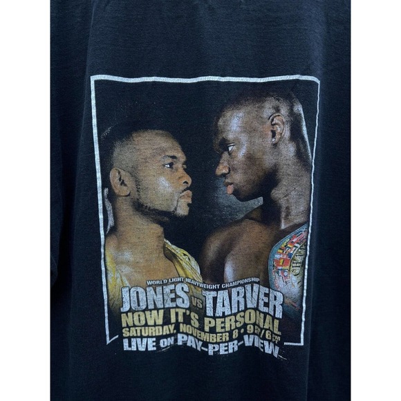 Roy Jones Vs Tarver Boxing T-shirt XL Now It’s Personal - Picture 2 of 5